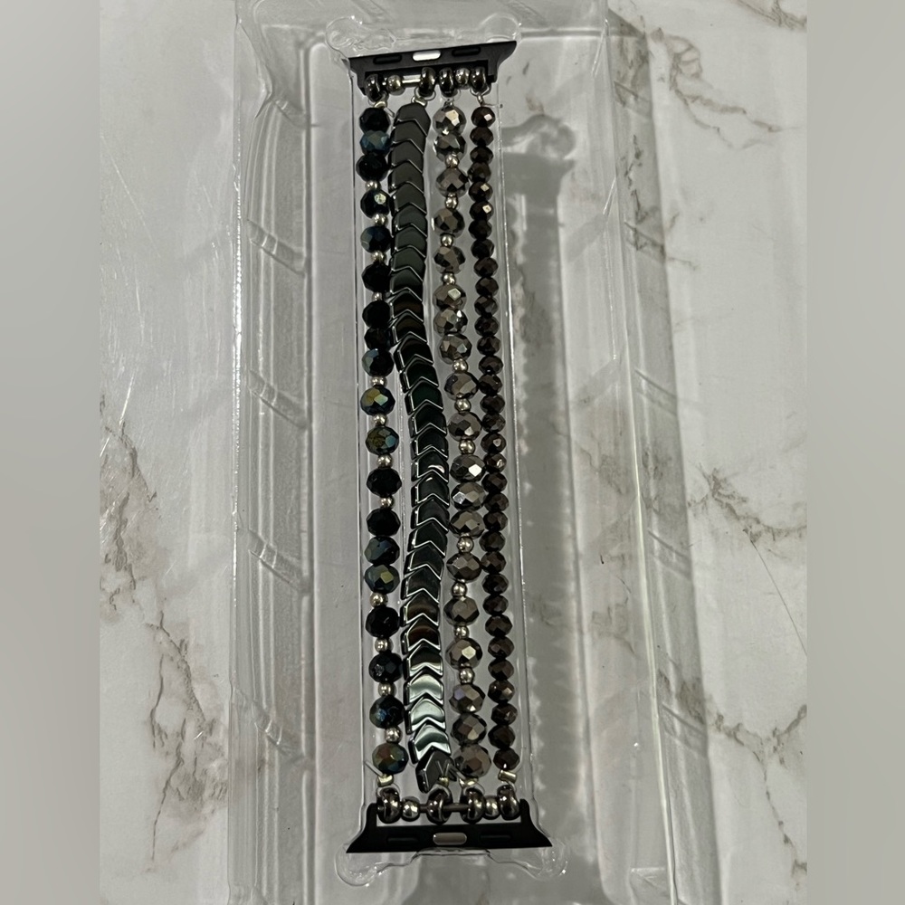 Apple Watch band beaded glam